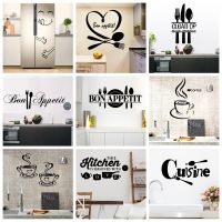 22 Styles Large Kitchen Wall Sticker Home Decor Decals Vinyl Stickers for House Decoration Accessories Mural Wallpaper Poster Wall Stickers  Decals