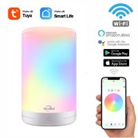 10W NiteBird Smart WiFi Table Lamp Touch Sensor Dimmable Bedside Light TuyaSmart Life APP Control Work With Alexa Home