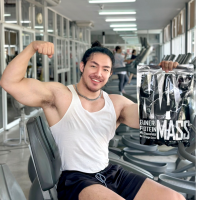 เวย์โปรตีนเพิ่มกล้ามเนื้อMAX MASS ขนาดใหญ่ 5.LBS  สูตรเพิ่มกล้ามเนื้อ กล้ามเนื้อไวขึ้น1000%