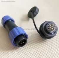 ▽❉ IP68 16mm Cable Connector 9 Pins Waterproof Dustproof Aviation Connector