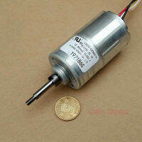 Shinano Dc105v La034-040nn07a 25W 3-เฟส8สายพร้อมมอเตอร์ไร้แปรงถ่านในห้องโถงที่ลูกปืนแบบคู่แรงบิดขนาดใหญ่