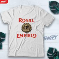 เสื้อยืดนักขี่จักรยานรอยัลเอนฟิลด์เสื้อยืดนักขี่จักรยาน KAOS Royal Enfield BAJU DISTRO