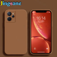 Jingsanc สำหรับ Realme 9i 5กรัมโทรศัพท์กรณีหรูหราซิลิโคนเหลวนางฟ้าตานุ่ม TPU ปลอกที่เรียบง่ายกันกระแทกรวมทุกอย่างเลนส์ปกหลัง