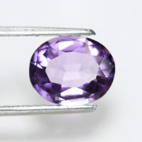 2.25 ct อเมทิสต์ ลาเวนเดอร์ (Amethyst lavender) ทรงไข่