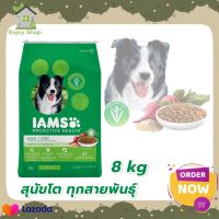 ไอแอมส์ โปรแอคทีฟ เฮลท์ อาหารสุนัขโต 8 กก. 1 ถุง  Iams Proactive Health Adult Dog Food 8 kg 1 Bag