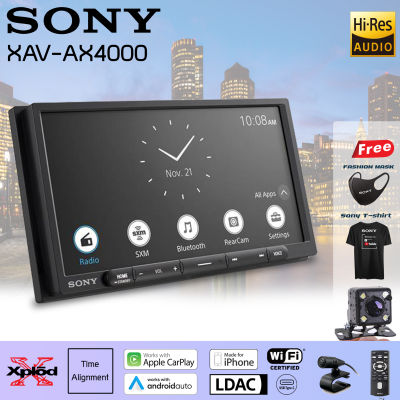 วิทยุติดรถยนต์ วิทยุ 2 DIN ติดรถยนต์ SONY รุ่นXAV-AX4000 รุ่นใหม่NEW MODEL2022 จอ6.95