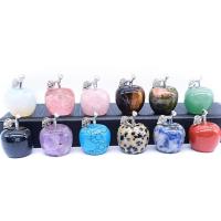 Gift Home Furnishing Decorate Statue Crystal Stone Small Ornaments Apple