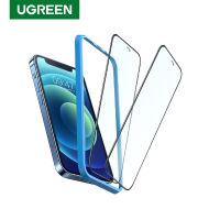 UGREEN 2ชิ้นสำหรับ 12 Pro ป้องกันหน้าจอสำหรับ 12กระจกนิรภัยสำหรับ 12Pro Max แก้ว9D HD ฟิล์มป้องกัน