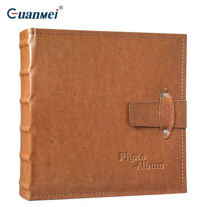 cod-guangmei-factory-album-leather-6-inches-over-plastic-200-photo-large-creative-pocket