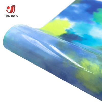 12"x39" Clouds Watercolor Tie Dye Heat Transfer Vinyl Iron on Tshirt Heat Press Cricut Film HTV Printing for Fabric Craft DIY
