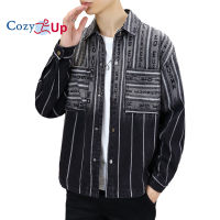 Cozy Up Men S Long Sleeve Bomber Jackets New Colorblock Letter Batik Chest Pocket Decoration