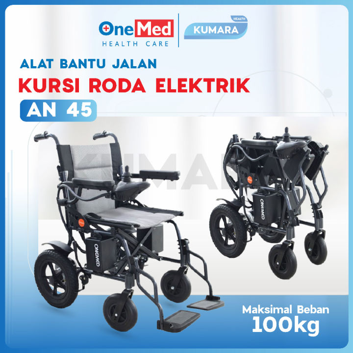 Onemed Kursi Roda Elektrik An Electric Wheelchair Lipat Lazada