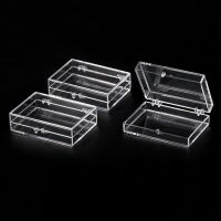 Acrylic Commemorative Coin Badge Candy Transparent Box Lid Manicure Display Storage Box Jewelry