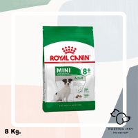 Royal Canin  8 kg. Mini Adult 8+ อาหารสุนัขสูงวัยพันธุ์เล็ก อายุมากกว่า 8 ปี