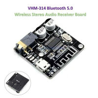 Bluetooth Audio board Receiver V 5.0 ตัวรับสัณญาณบลูทูธ V 5.0 รับได้ไกล มากถึง 40 เมตรในที่โล่ง สัญญาณเสียงแรง เชื่อมต่อเร็ว เบสแน่นๆ แหลมไสซิบๆ