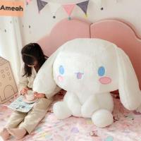 ชุดของเล่นอนิเมะสำหรับเด็ก,คอลเลกชั่นสุนัข Cinnamoroll นั่งของตกแต่งบ้านสุนัข Cinnamoroll ตุ๊กตาสุนัข Boneka Mainan Cinnamoroll หูใหญ่ของเล่นตุ๊กตาตุ๊กตาพวงกุญแจโลหะ