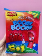 1 Gói Xúc Xích Boom Boom Mai Vàng Vissan 210g 5+1 cây x 35g