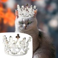 Pet Headgear Adorable Cosplay Mini Birthday Wedding Hat Hair Crown Photography Props Cat Dog Accessories Gatos Toys Mascotas