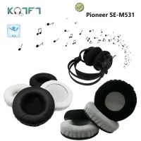 Kqtft สักหลาด1คู่ของเปลี่ยนแผ่นรองหูสำหรับ Pioneer SE-M531ชุดหูฟังหูฟัง earmuff หุ้มเบาะถ้วย