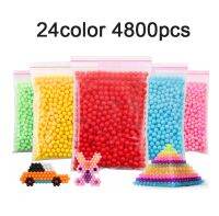 Yantjouet Magic Water Sticky Beads Children 7200PCs 36colors/Set OPP Bags Crystal Color Spray Puzzle for Kids Gift Toys