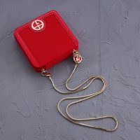 ต้นฉบับ Jin Yansha Armani Lipstick Bag Chain Accessories Bag Strap Messenger Bag Chain Replacement Metal Chain Small Transformation Shoulder Strap