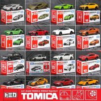 Takara Tomy Tomica 1/64รถหุ่นอัลลอยเหล็กหล่อขนาดเล็กรถของเล่นรถสปอร์ตโลหะของขวัญหลากหลายสไตล์สำหรับของเล่นเด็ก