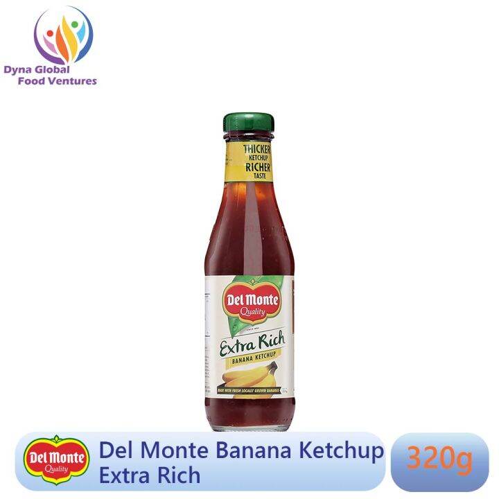 DEL MONTE Extra Rich Banana Ketchup with High Quality Fresh Bananas