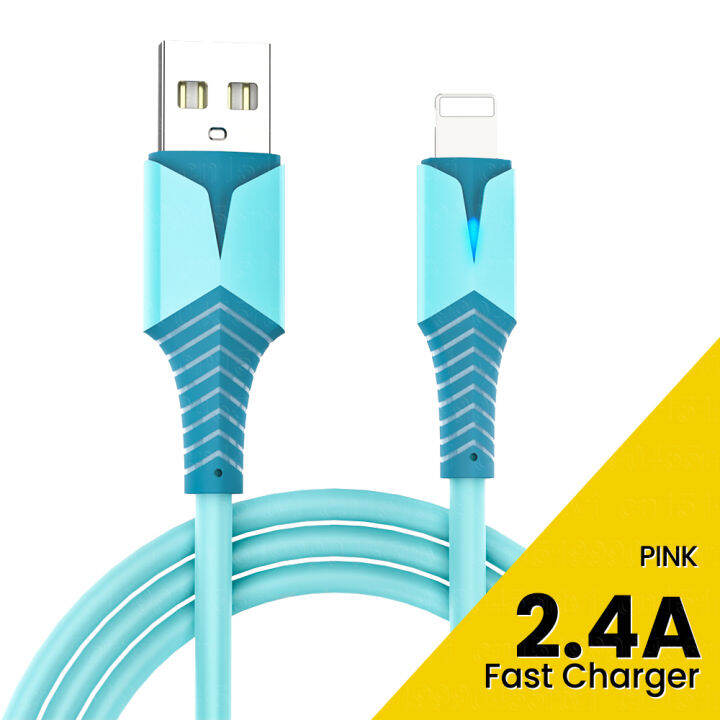 ร้อนสาย-usb-สำหรับ-13-12-11-pro-max-x-xr-xs-8-7-6วินาที5วินาทีข้อมูลได้อย่างรวดเร็วชาร์จชาร์จ-usb-ลวดสายไฟซิลิโคนเหลวสาย1เมตร2เมตร