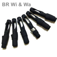 BR Wi &amp; Wa OVS Reel Seat Non-Slip Matte Black Super Smooth Super Sear-Resistant Reel Reat Size16 DIY Repair Fishing Rod 1ชิ้น