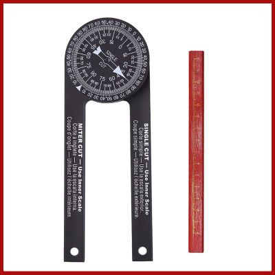 Mitre เลื่อยไม้โปรแทรกเตอร์ ABS มุม Finder ระดับเมตร Mitre วัด Goniometer ไม้โปรแทรกเตอร์ Inclinometer วัดเครื่องมืองานไม้