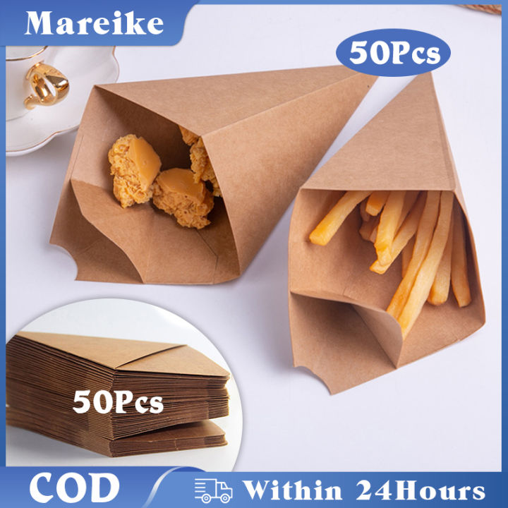 Disposable Cone Paper French Fries