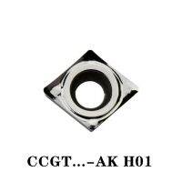 CCGT060204-AK H01 100% Original CCGT CCGT060202 CCGT09T304 เม็ดมีดคาร์ไบด์สําหรับอลูมิเนียม CCGT120404 CCGT120408 CCGT09T308 เครื่องตัด