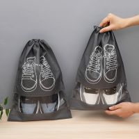 Shoes Storage Bags Closet Organizer Non-woven Travel Portable Bag Waterproof Pocket Clothing Classified Hanging Bag