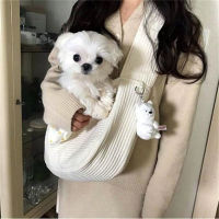 Outdoor Single Shoulder Bag Portable Travel Backpack Cat Dog Carrier Bags Puppy Carring Front Bag Cotton s Handbag