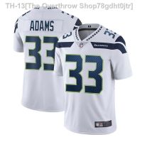 ♕ NFL Seattle Seahawk Seahawks Rugby Jersey No. 33 Jamal Adams Sports