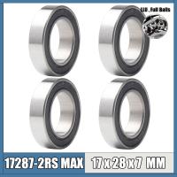 17287 2RSV MAX Bearing 17*28*7Mm  4Pcs  Full Balls Bicycle Pivot Repair Parts 17287-2RS RSV Ball Bearings 17287-2RS