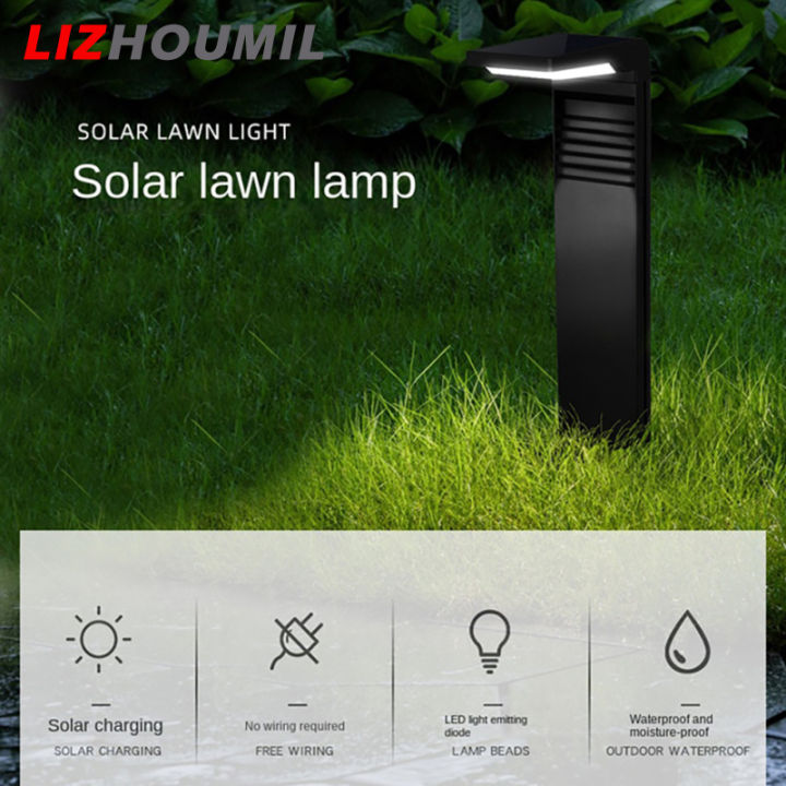 lizhoumil-solar-garden-lights-outdoor-ip64-waterproof-high-brightness-adjustable-light-control-induction-lawn-lamp