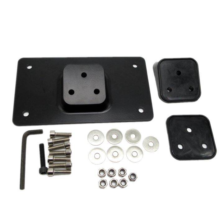 Motorcycle Laydown Tilt License Plate Kit Frame Mount for Harley Big ...