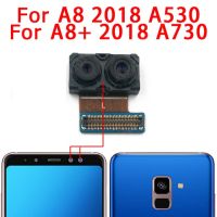 กล้องด้านหน้าด้านหลังสำหรับ Samsung Galaxy A8บวก A530 A730หน้าหลักโมดูลกล้องอะไหล่สายเคเบิลเฟล็กซ์