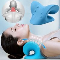 1PCS Cervical Spine Stretch Gravity Muscle Relax Neck Stretcher Shoulder Massage Pillow Pain Relief Chiropractic