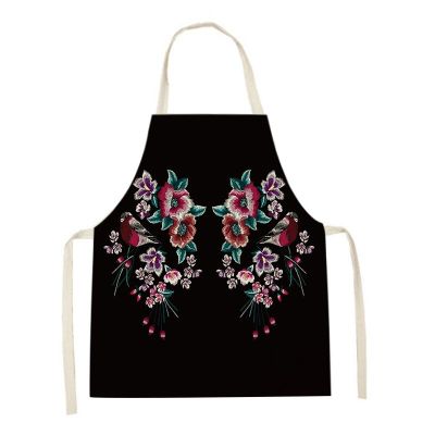 Flower Pattern for Home Kitchen Apron for Children Kids Apron Customizable Apron for Home Kitchen Aprons 66x47cm