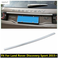 ABS ด้านหลัง Trunk Tail Gate Lid Strip Molding Decor อุปกรณ์เสริมสำหรับ Land Rover Discovery Sport 2015 - 2019