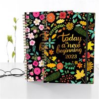 [Hagoya Stationery Stor] 2023 A5 Agenda Planner Notebook Daily Weekly Goal Habit Schedules Organizer Time Management Office เครื่องเขียนโรงเรียน