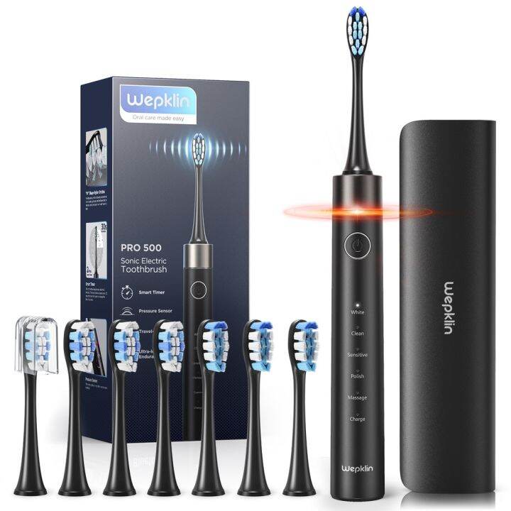 Wepklin Electric Toothbrush Pro 500 with Pressure Sensor Whitening