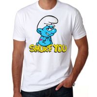 Kids T-Shirt cartoon The Smurfs graphic Tops Boys Girls Distro Age 1 2 3 4 5 6 7 8 9 10 11 12 Years