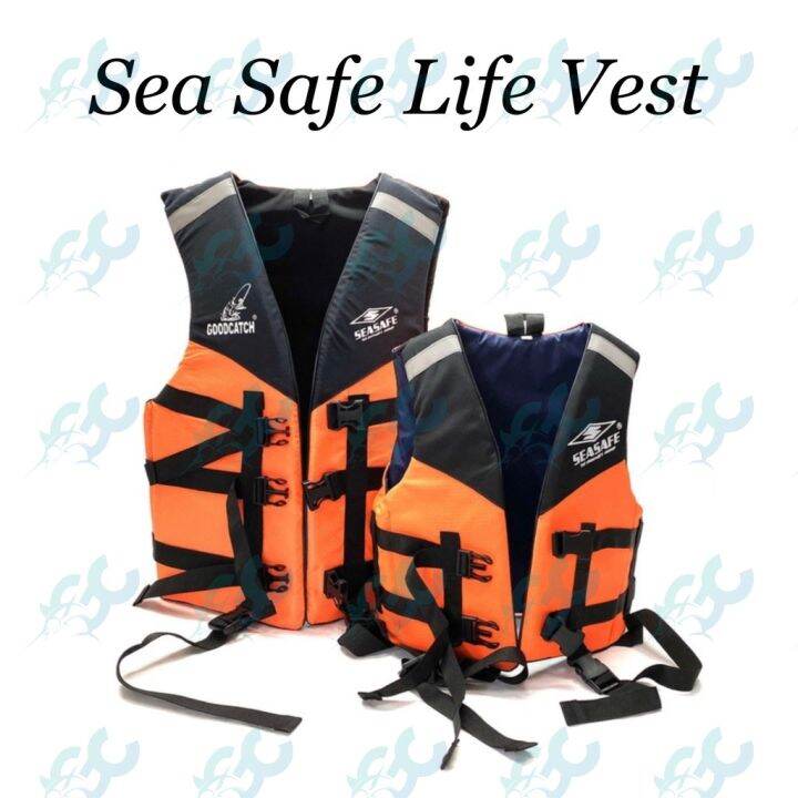 Sea Safe Life Vest Reflectorized GoodCatch Fishing Buddy Lazada PH