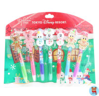 ✅พร้อมส่ง set 11 christmas 2012 Tokyo Disney Resort Disney Mickey Mouse pen set 7pieces??ปากกา มิกกี้เมาส์ ดิสนี่ย์