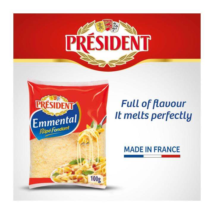 President Grated Emmental Cheese Lazada Singapore