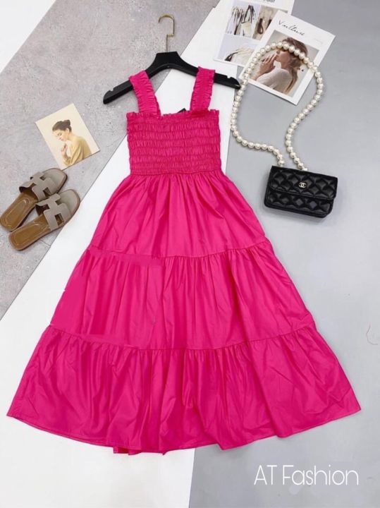 Mua Váy công chúa cho bé màu hồngĐầm tiểu thư trẻ em THIẾT KẾ 0  8 tuổi   57kg tại Như Ý House váy thiết kế bé gái