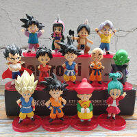 21ชิ้น D Ragon B All รุ่น Q ของวัยเด็ก Goku Kiki ผักกางเกงรูปตุ๊กตาเครื่องประดับรุ่นของสะสมของเล่นของขวัญวันหยุด